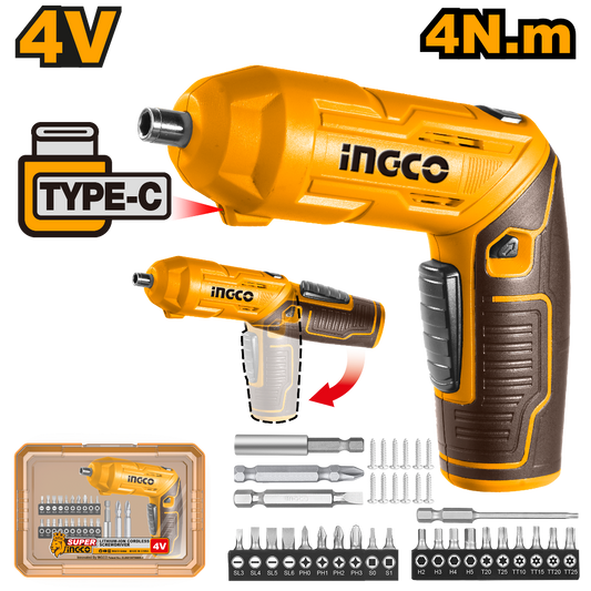 Atornillador Inalámbrico 4V 4NM RECARGABLE